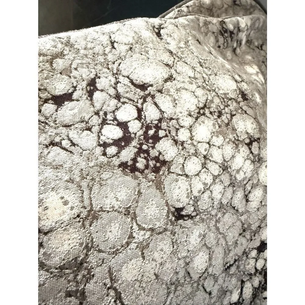 Black and White Marble Throw Pillow Covers Set of 2 Decorative Pillowcases
